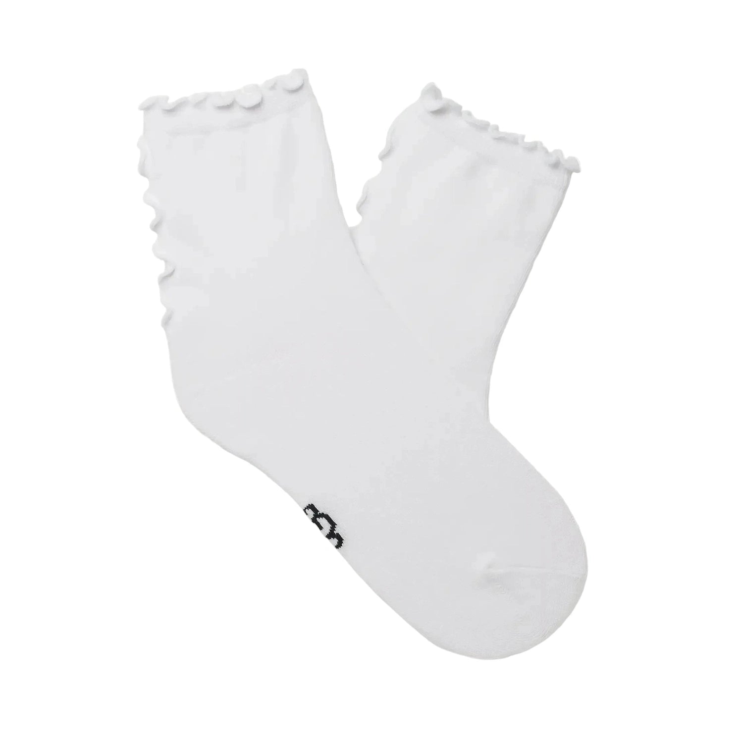 Women’s Karsyn Lettuce Edge Quarter UGG - WHITE / OS