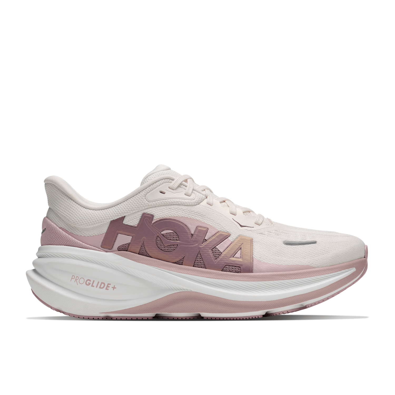 Women’s Clifton Pro GLM HOKA - ALABASTER | PINK OPAL / 5
