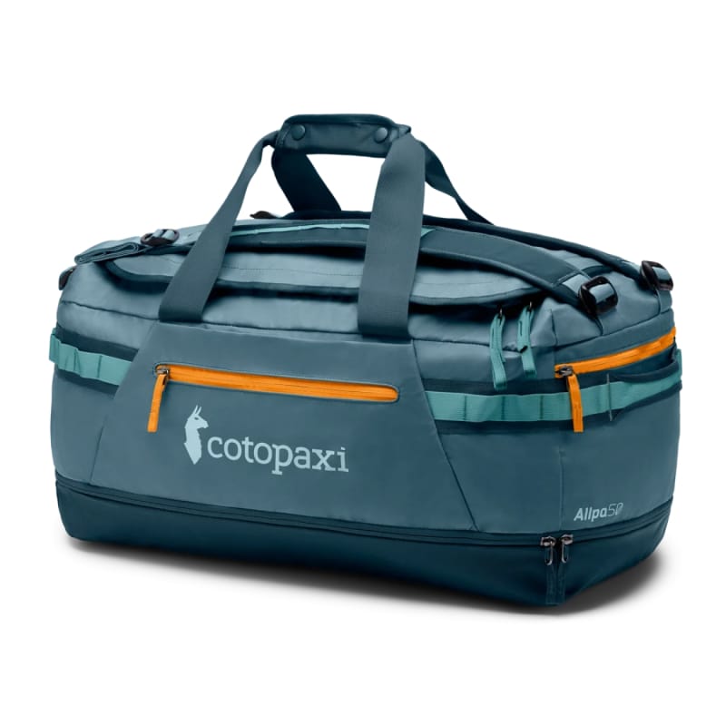 Cotopaxi 18. PACKS - LUGGAGE Allpa 50L Duffel Bag BLUE SPRUCE|ABYSS