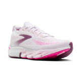 Brooks Running 05. WOMENS FOOTWEAR - WOMENS SHOES - WOMENS SHOES RUNNING Women's Glycerin Flex WHITE|CYBER PINK|ARGYLE