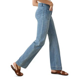 Faherty 02. WOMENS APPAREL - WOMENS PANTS - WOMENS PANTS CASUAL Women's Stretch Terry Patch Pocket Ankle Pants EST EASTERN SHORE WASH