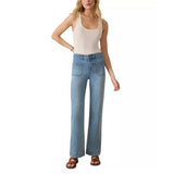 Faherty 02. WOMENS APPAREL - WOMENS PANTS - WOMENS PANTS CASUAL Women's Stretch Terry Patch Pocket Ankle Pants EST EASTERN SHORE WASH