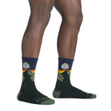 Men's ATC Micro Crew Midweight Hiking Socks
