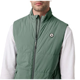 Vuori 01. MENS APPAREL - MENS VEST - MENS VEST INSULATED Men's Echo Insulated Vest 2.0 THY THYME