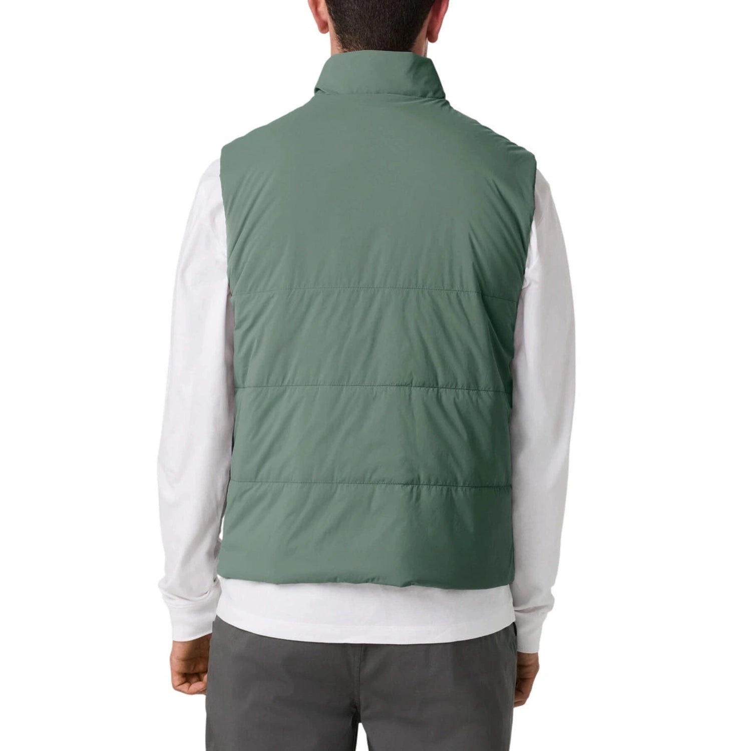 Vuori 01. MENS APPAREL - MENS VEST - MENS VEST INSULATED Men's Echo Insulated Vest 2.0 THY THYME