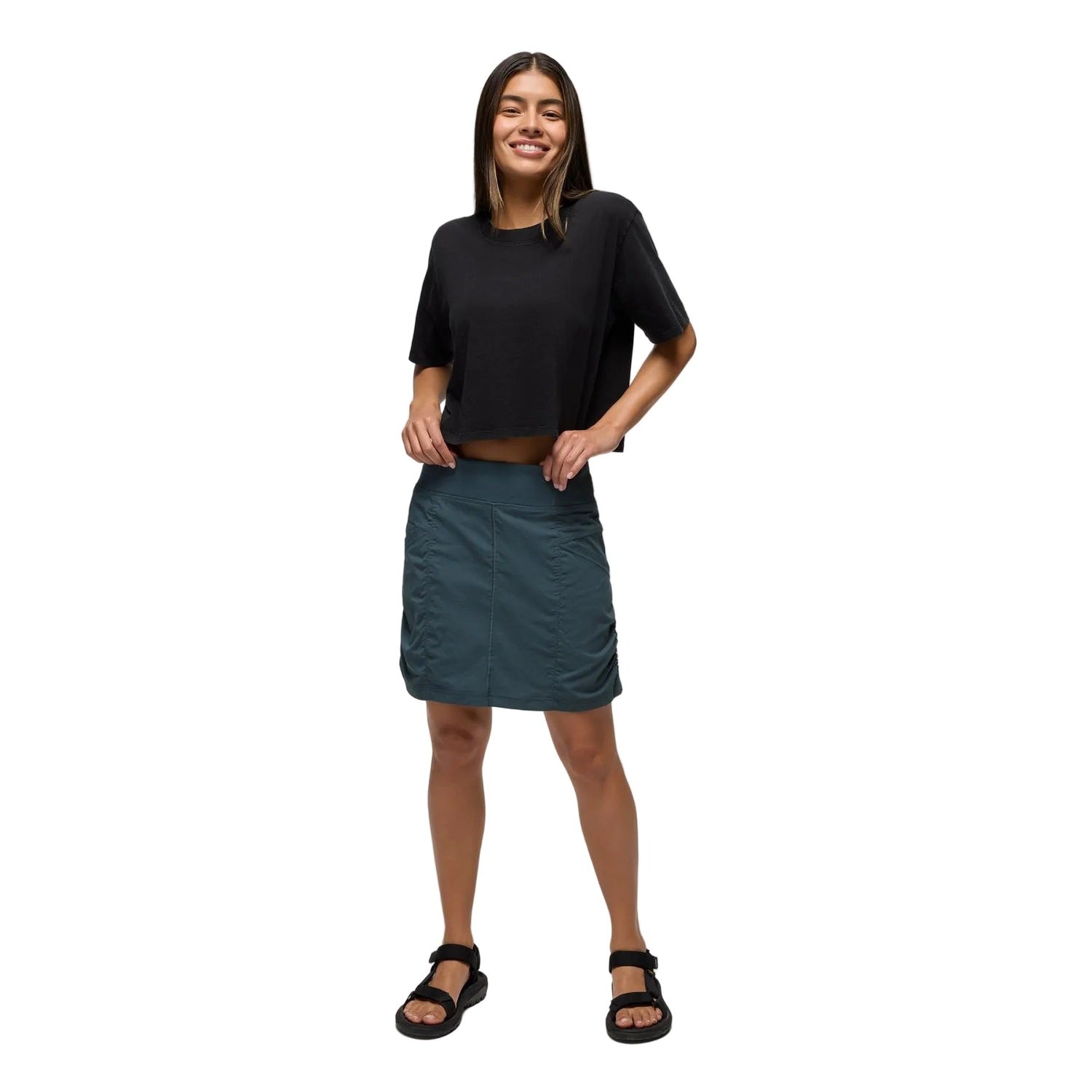 prAna 02. WOMENS APPAREL - WOMENS DRESS|SKIRT - WOMENS SKIRT ACTIVE Women's Koen Skort 203 BASALT