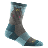 Women's Bear Town Micro Crew Lightweight Cushion Hiking Socks