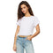 Z Supply 02. WOMENS APPAREL - WOMENS SS SHIRTS - WOMENS SS CASUAL Women's Modern Slub Tee WHT WHITE