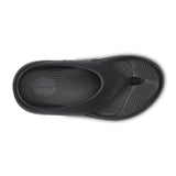 OOFOS 04. MENS FOOTWEAR - MENS SANDALS - MENS SANDALS ACTIVE Men's OOriginal+ Thong BLACK