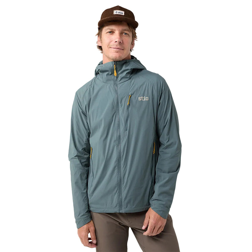 Men’s Dawner Hooded Jacket Stio - 420 STORMY WEATHER / S