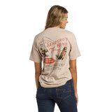 Sendero Provisions Co. 01. MENS APPAREL - MENS T-SHIRTS - MENS T-SHIRT SS Hand Tied Flies T-Shirt SAND