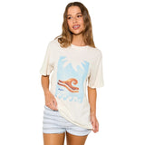 Women's Ocean Wave Oversized T-Shirt