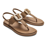 OluKai 05. WOMENS FOOTWEAR - WOMENS SANDALS - WOMENS SANDALS CASUAL Women's La'I T-Bar 3434 TAN | TAN
