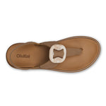 OluKai 05. WOMENS FOOTWEAR - WOMENS SANDALS - WOMENS SANDALS CASUAL Women's La'I T-Bar 3434 TAN | TAN