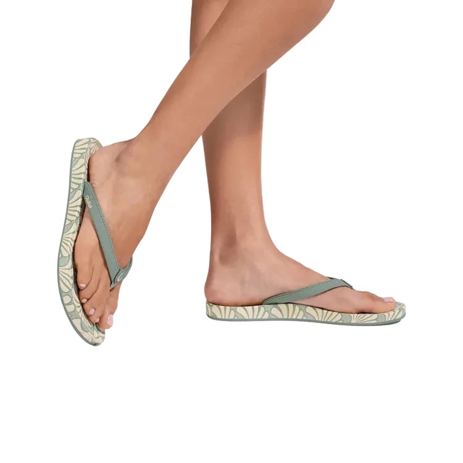 OluKai 05. WOMENS FOOTWEAR - WOMENS SANDALS - WOMENS SANDALS CASUAL Women's ‘Uiki SPZQ SILVER PINE | PA'I