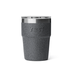 YETI 08. DRINKWARE - CUPS|MUGS - CUPS|MUGS Rambler 16 oz Stackable Cup with Magnetic Slider BLACK STONE