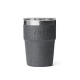 YETI 08. DRINKWARE - CUPS|MUGS - CUPS|MUGS Rambler 16 oz Stackable Cup with Magnetic Slider BLACK STONE