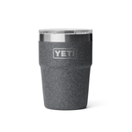 YETI 08. DRINKWARE - CUPS|MUGS - CUPS|MUGS Rambler 16 oz Stackable Cup with Magnetic Slider BLACK STONE