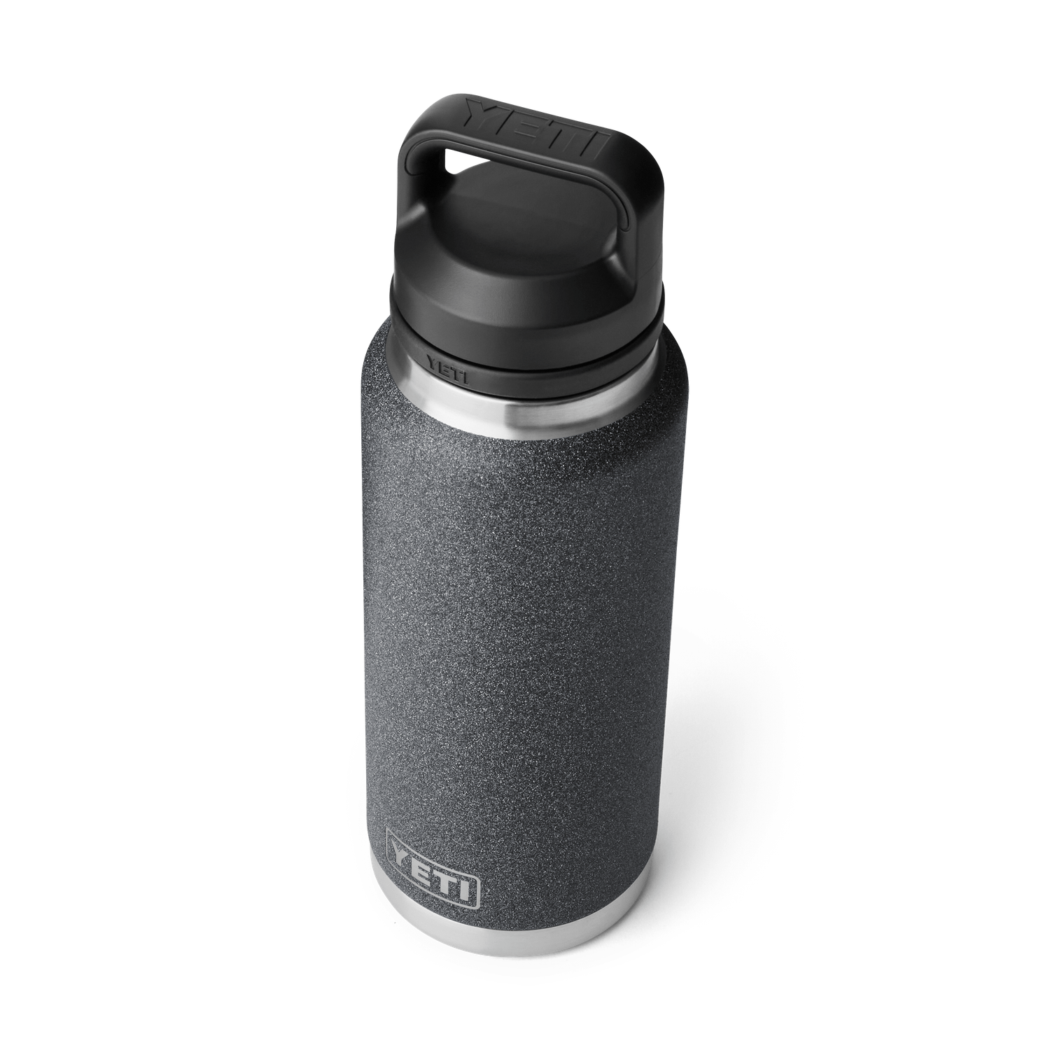 YETI 08. DRINKWARE - WATER BOTTLES - WATER BOTTLES Rambler 36 oz Bottle with Chug Cap BLACK STONE