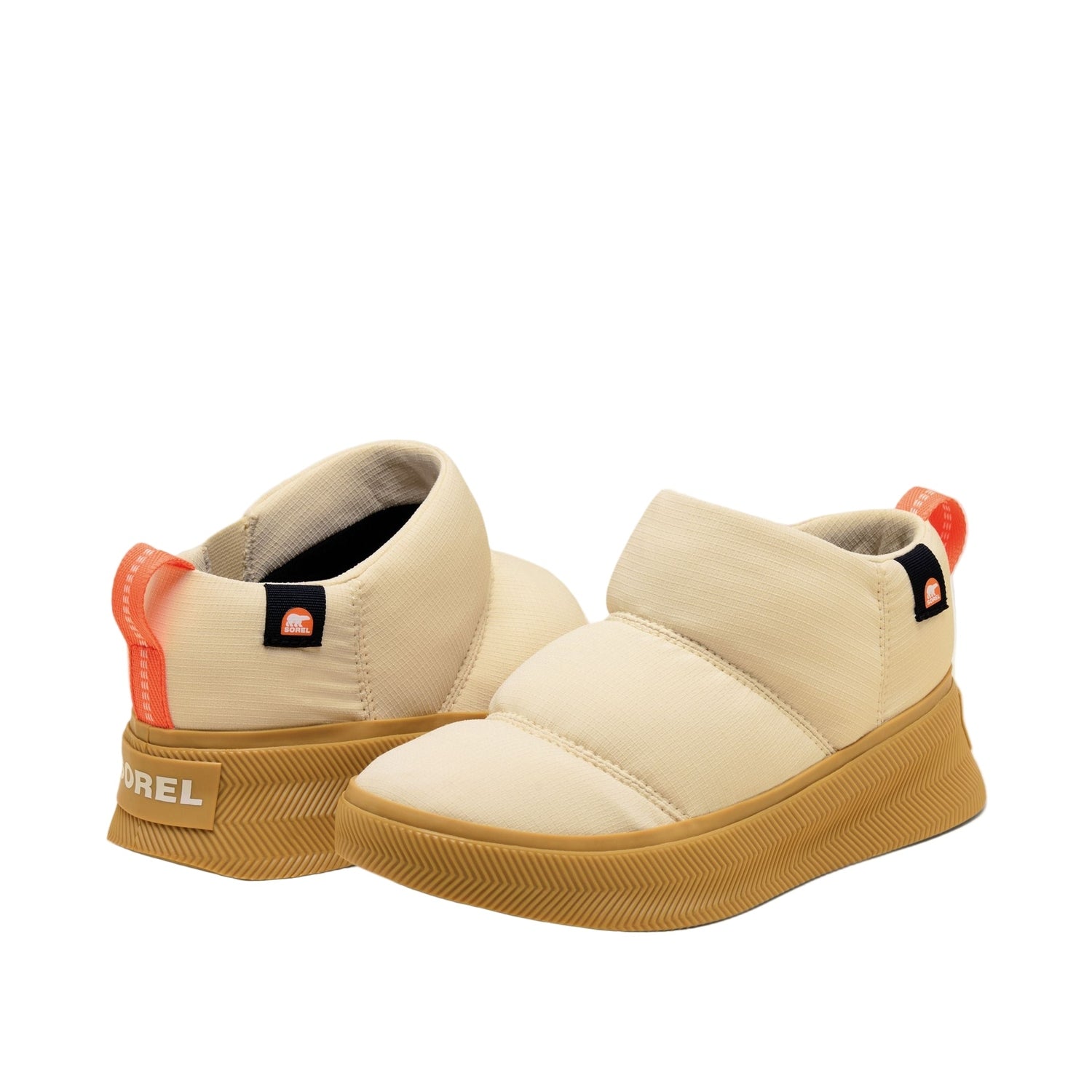 Sorel 05. WOMENS FOOTWEAR - WOMENS BOOTS - WOMENS BOOTS CASUAL Women's OUT N ABOUT™ IV MINI PUFFY Boot 292 HONEY WHITE| GU