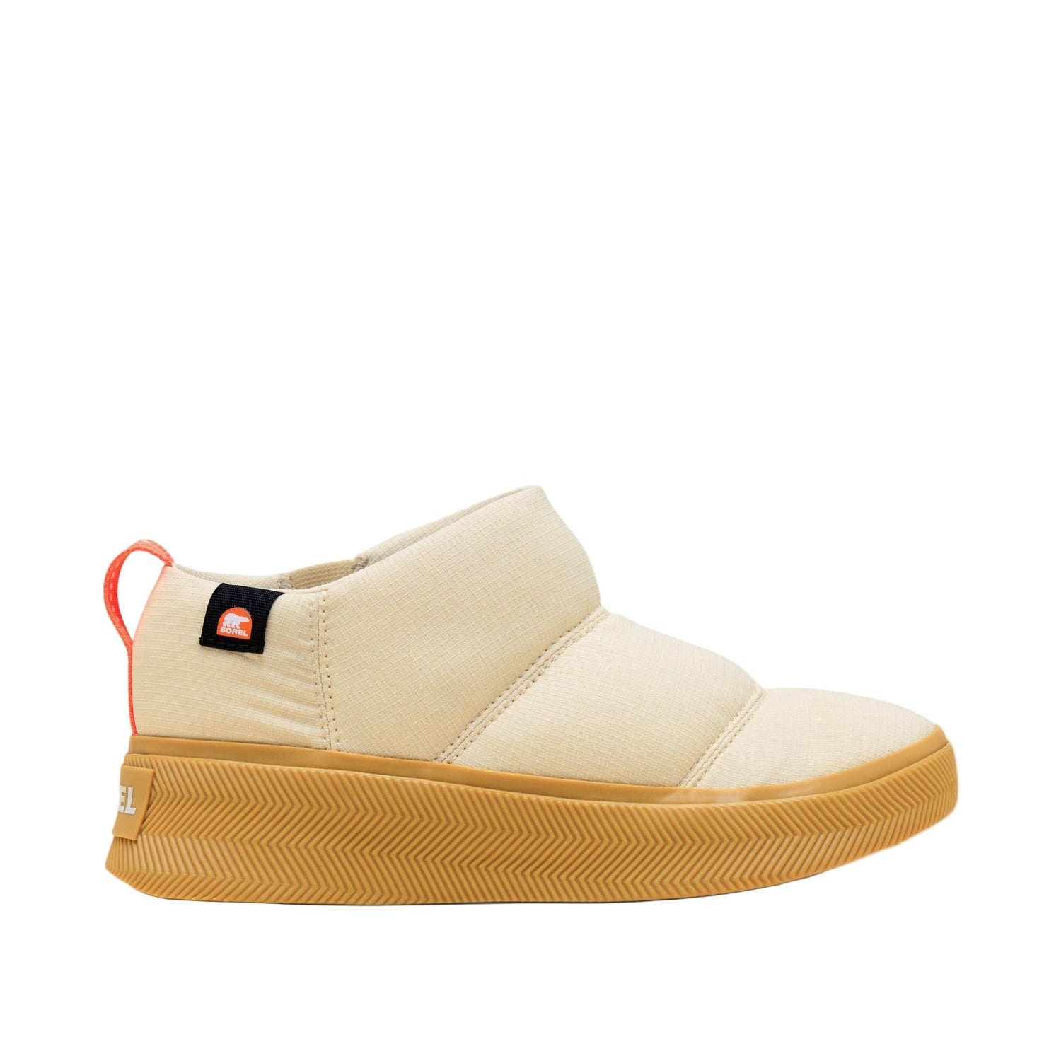 Sorel 05. WOMENS FOOTWEAR - WOMENS BOOTS - WOMENS BOOTS CASUAL Women's OUT N ABOUT™ IV MINI PUFFY Boot 292 HONEY WHITE| GU