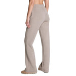 SPANX 02. WOMENS APPAREL - WOMENS PANTS - WOMENS PANTS LOUNGE Women's AirEssentials Brushed Flare Leg Pants BIRCH HEATHER