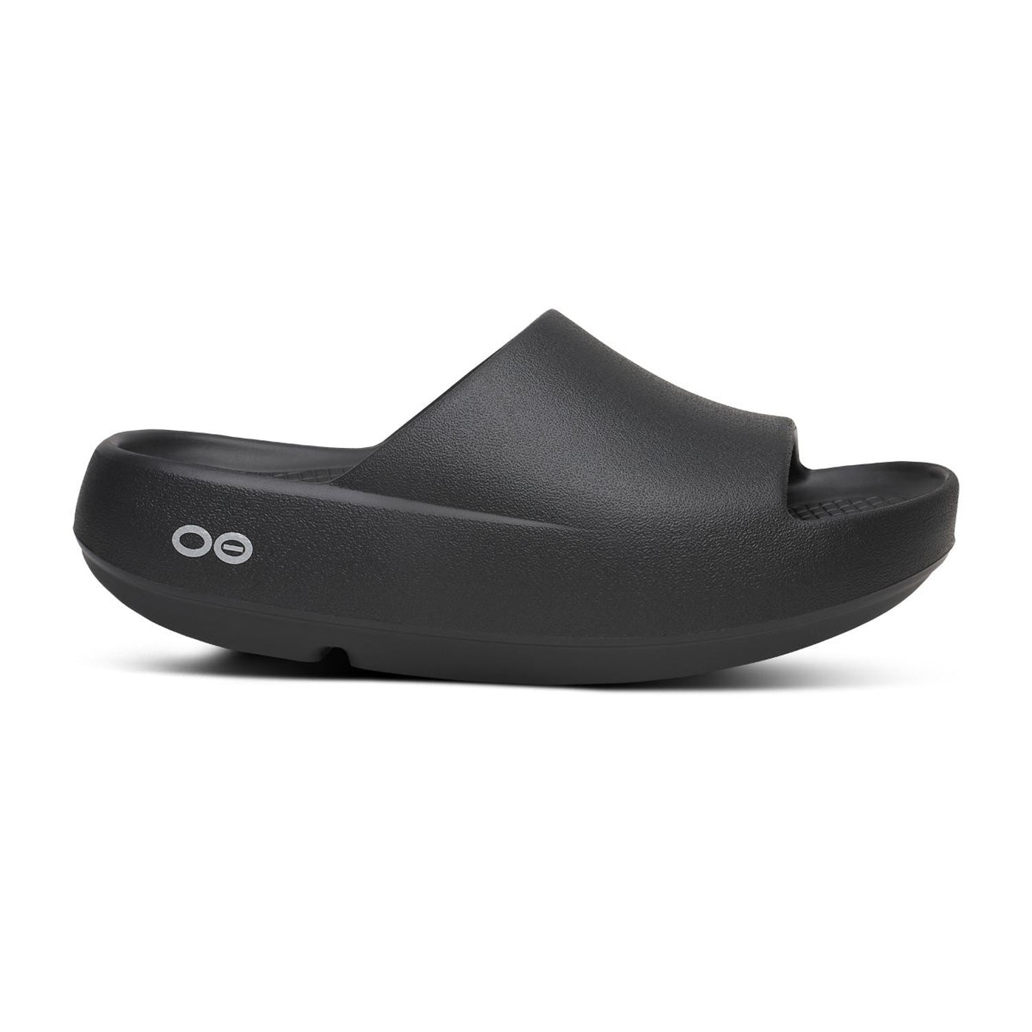 OOFOS 04. MENS FOOTWEAR - MENS SANDALS - MENS SANDALS ACTIVE Men's OOahh+ Slide BLACK
