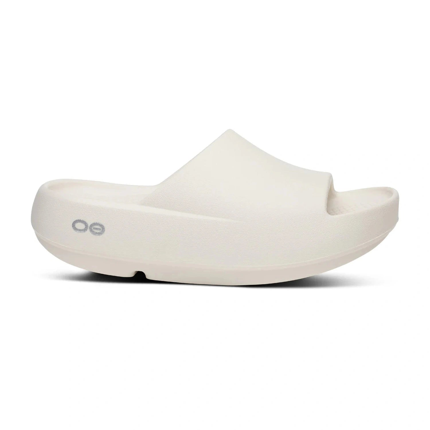 OOFOS 04. MENS FOOTWEAR - MENS SANDALS - MENS SANDALS ACTIVE Men's OOahh+ Slide CHALK