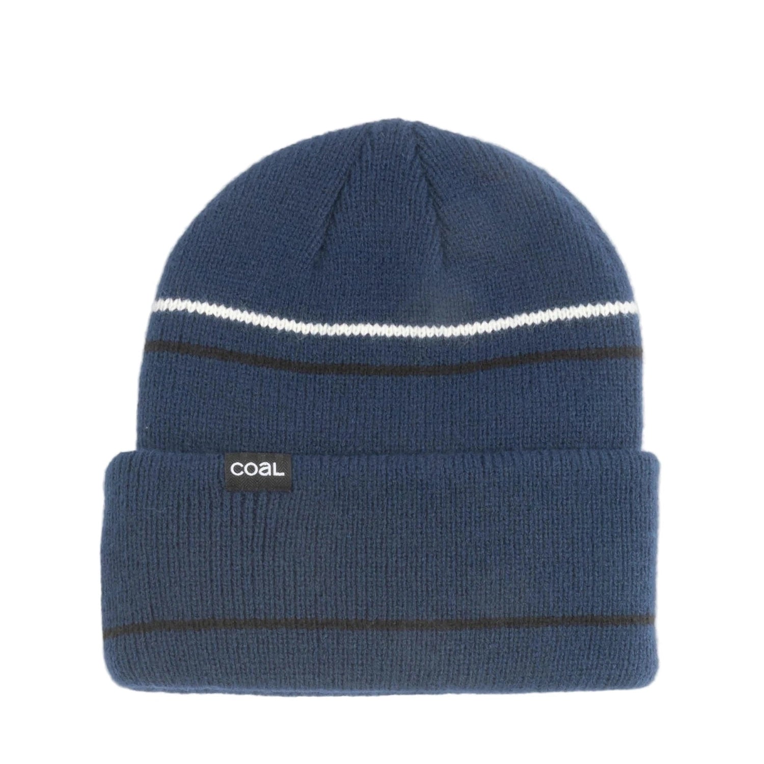 Coal Headwear 11. HATS - HATS WINTER - HATS WINTER The Wayne Beanie NAVY|OFF WHITE
