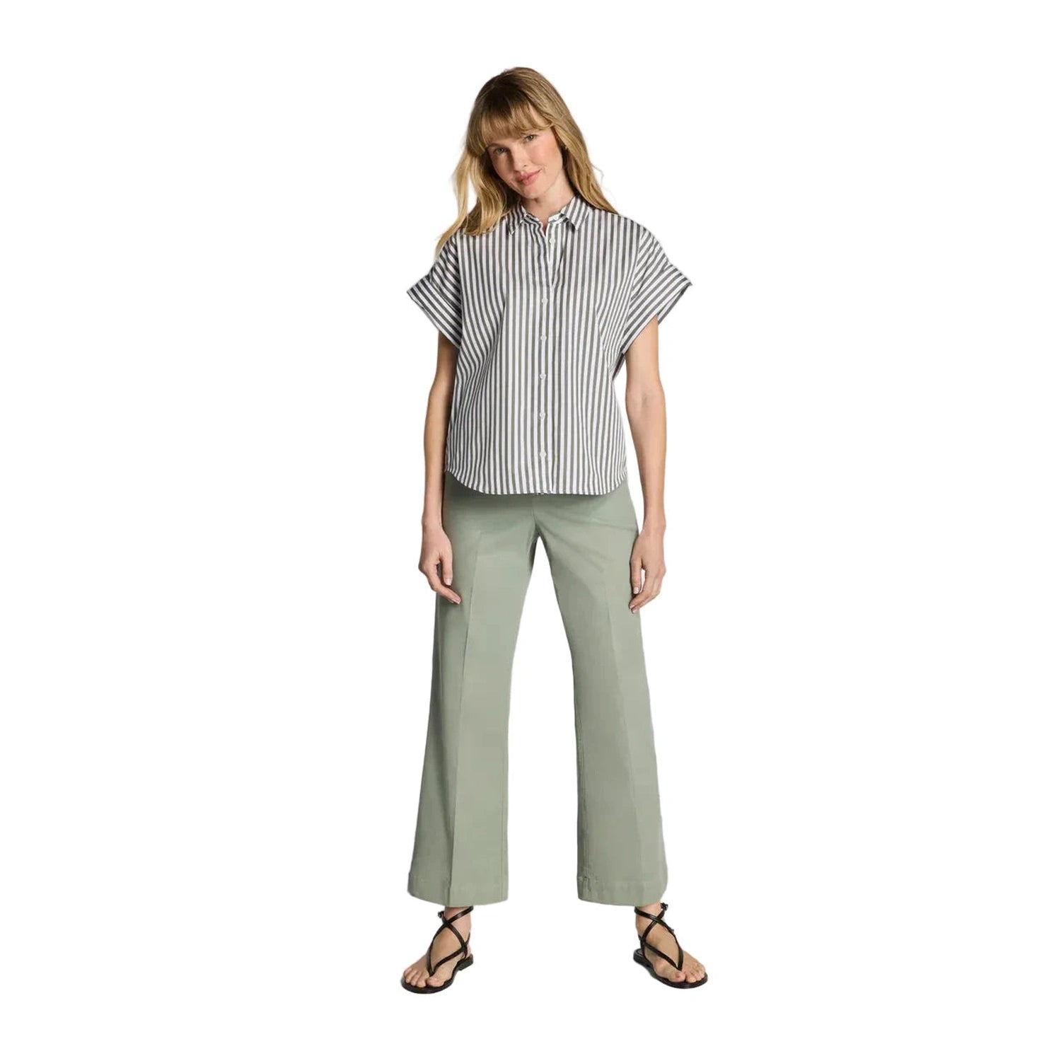 Women’s Poplin Oversized Short Sleeve Shirt SPANX