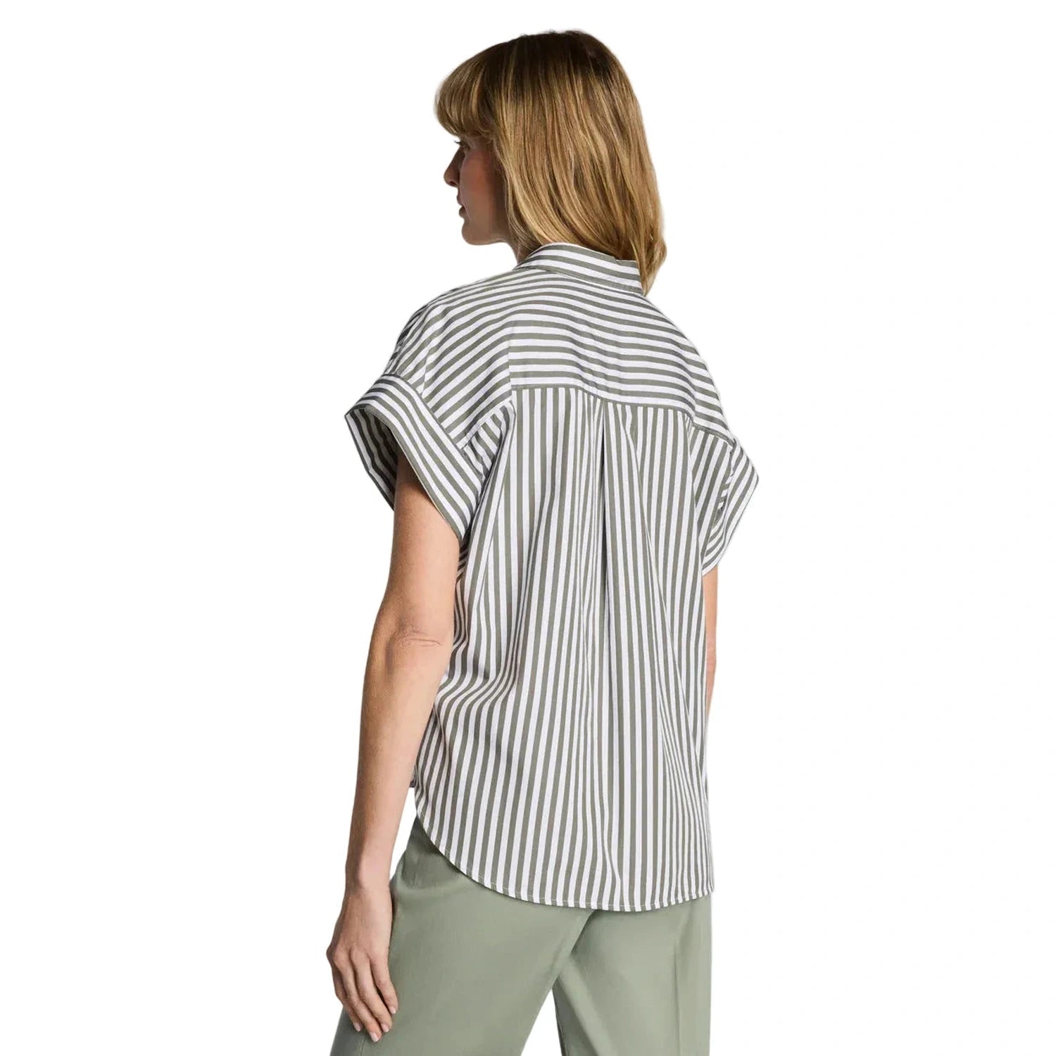 Women’s Poplin Oversized Short Sleeve Shirt SPANX