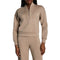 SPANX 02. WOMENS APPAREL - WOMENS HOODIES|SWEATERS - WOMENS PO Q ZIP Women's AirEssentials Shawl Collar Half Zip DUNE HEATHER