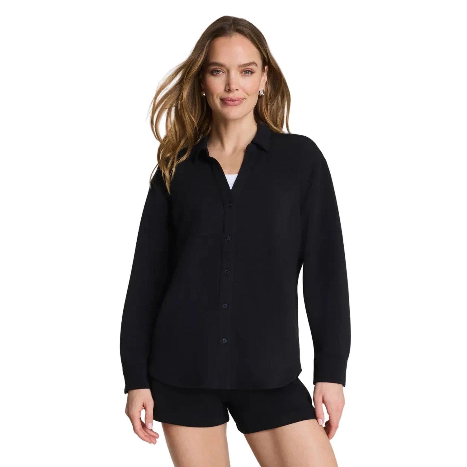 Women’s AirEssentials® Oversized Button Down Shirt SPANX