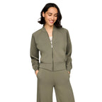 Women’s AirEssentials Pintuck Track Jacket SPANX - HERB / XS