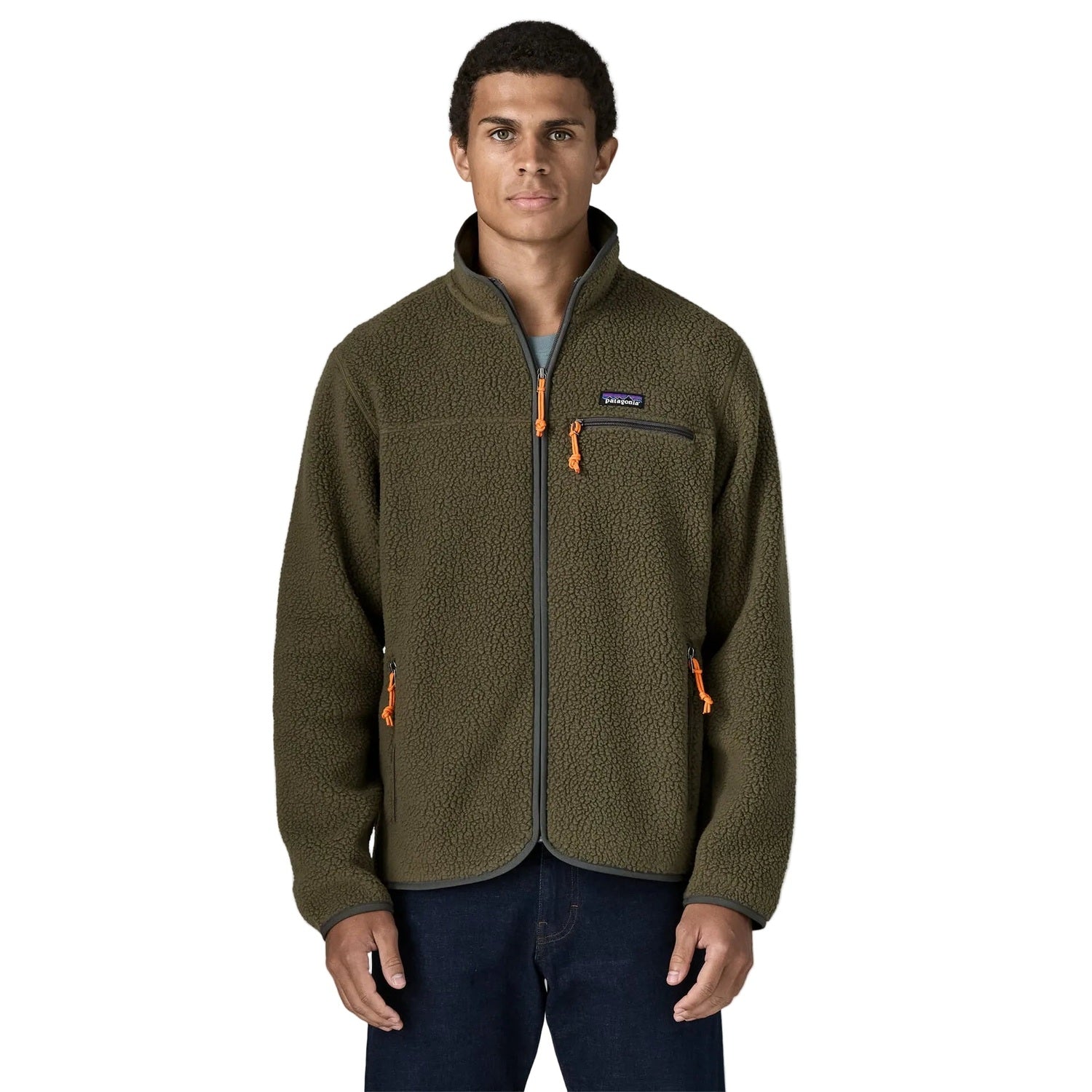 Men’s Retro Pile Jacket Patagonia - BSNG BASIN GREEN / S