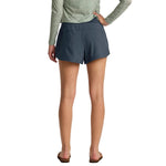 Free Fly Apparel 02. WOMENS APPAREL - WOMENS SHORTS - WOMENS SHORTS ACTIVE Women's Bamboo-Lined Active Breeze Short - 3" STORM CLOUD