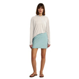 Free Fly Apparel 02. WOMENS APPAREL - WOMENS LS SHIRTS - WOMENS LS HOODY Women's Elevate Lightweight Hoodie HEATHER BIRCH