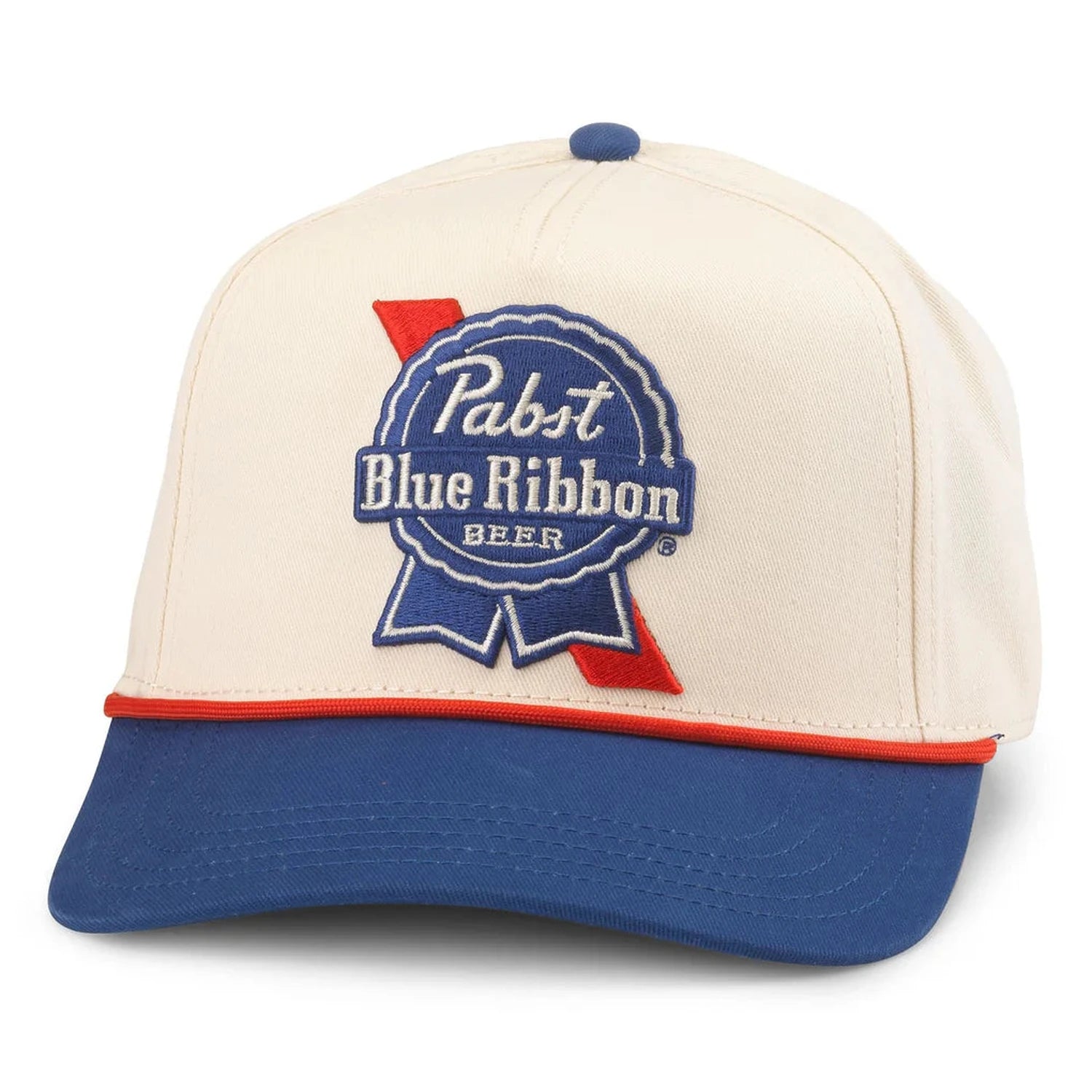 Pabst Scottie Hat Ivory/Royal American Needle