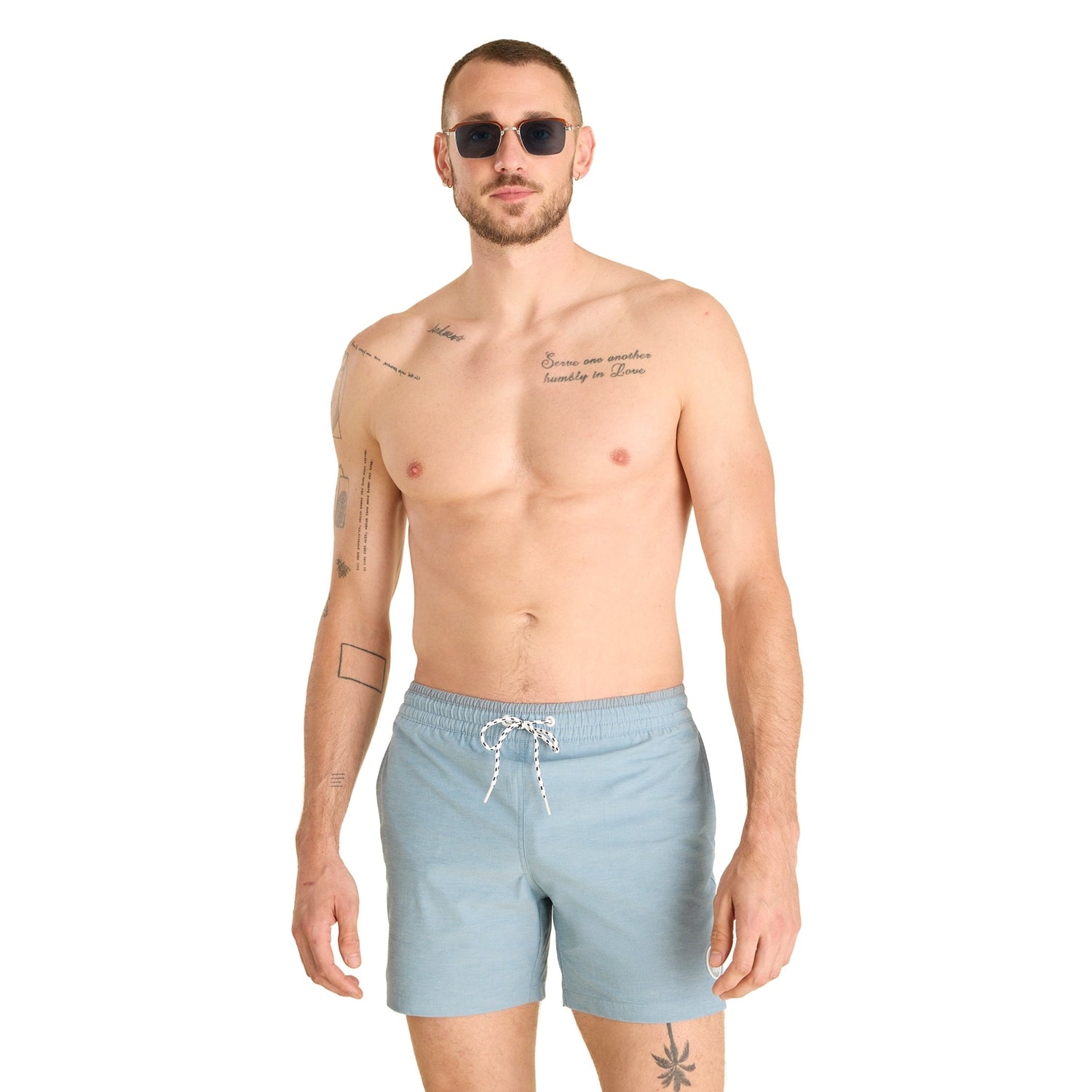 Chubbies 01. MENS APPAREL - MENS SHORTS - MENS SHORTS ACTIVE Men's Classic Lined Swim Truck 5.5" THE BLUE HORIZONS