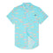Chubbies 01. MENS APPAREL - MENS SS SHIRTS - MENS SS BUTTON UP Men's Breezetech Shirt THE GET SCHOOLED TEAL