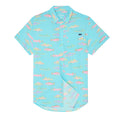 Men’s Breezetech Shirt Chubbies - THE GET SCHOOLED TEAL / S