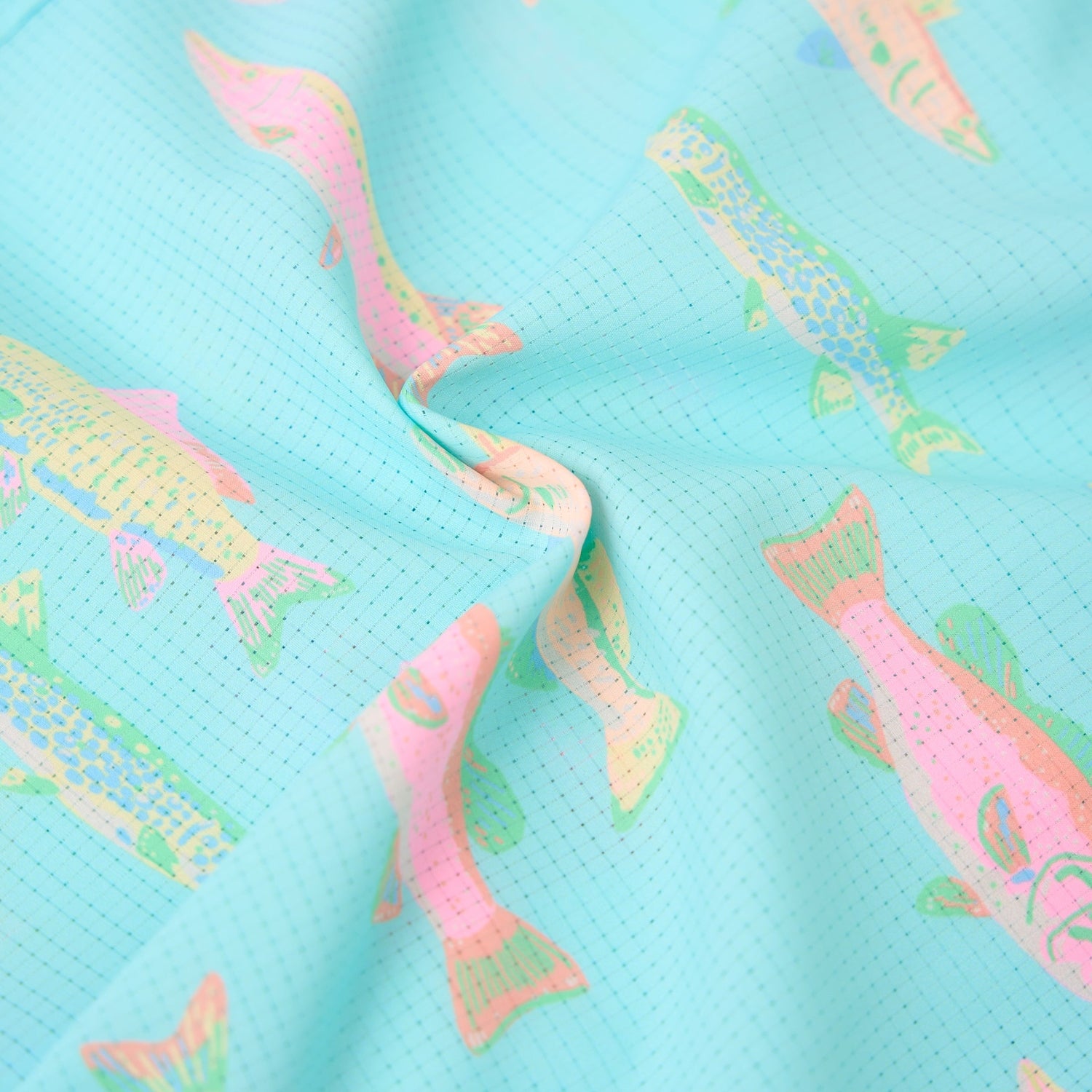 Chubbies 01. MENS APPAREL - MENS SS SHIRTS - MENS SS BUTTON UP Men's Breezetech Shirt THE GET SCHOOLED TEAL