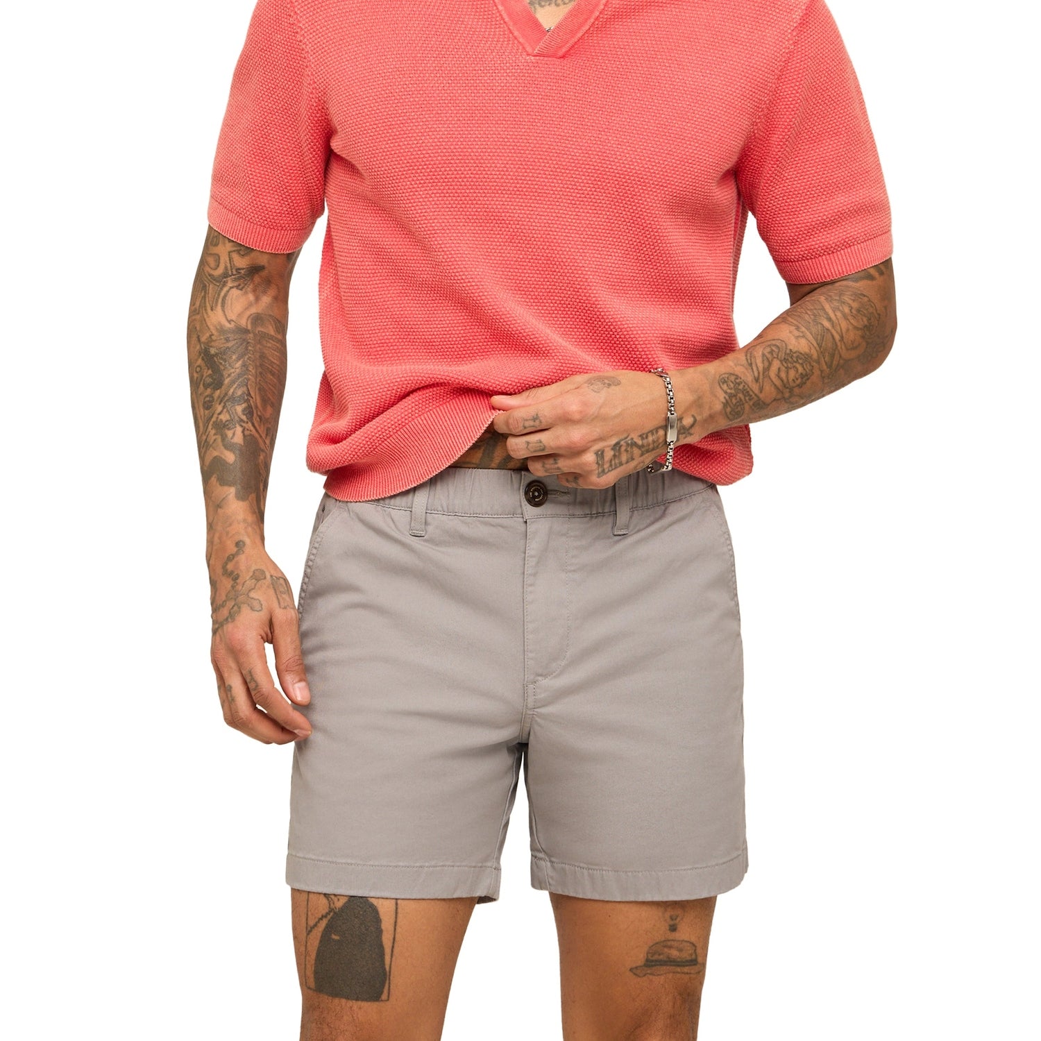 Chubbies 01. MENS APPAREL - MENS SHORTS - MENS SHORTS ACTIVE Men's Originals Short 5.5" THE STEEL GRAYS