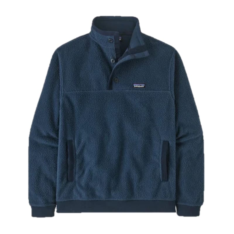 Patagonia navy clearance fleece