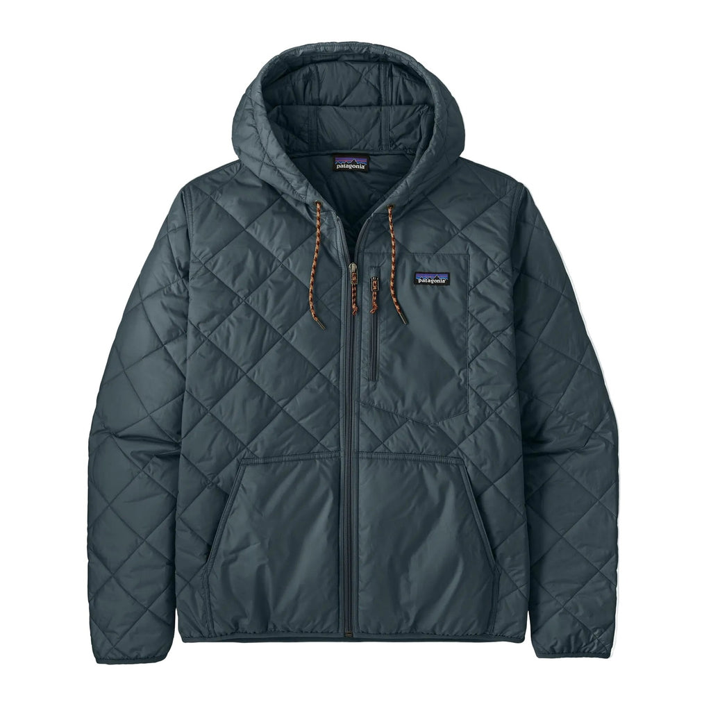 Men's Diamond Quilted Bomber Hoody