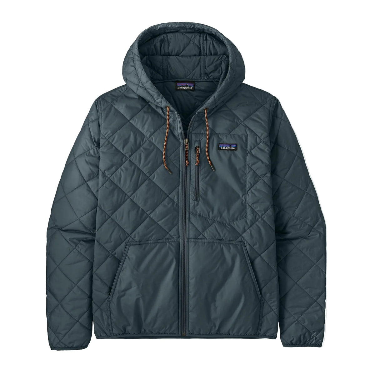 Men's Diamond Quilted Bomber Hoody