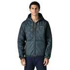 Men's Diamond Quilted Bomber Hoody