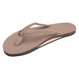 Rainbow 05. WOMENS FOOTWEAR - WOMENS SANDALS - WOMENS SANDALS CASUAL Women's Flirty Braidy Sandal DKBR DARK BROWN