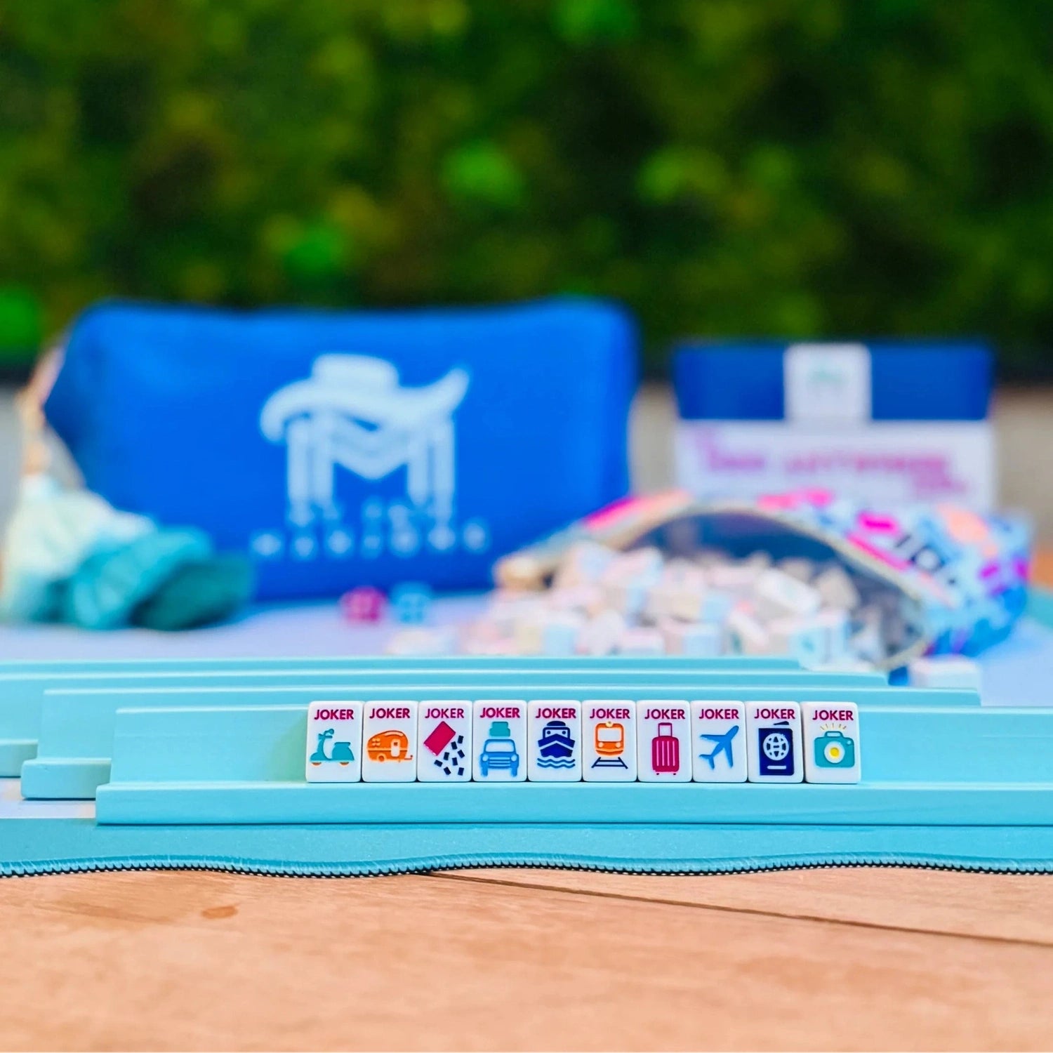 Mini Travel Mahjong | White My Fair