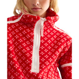 Women's Mountain High Printed Half Zip Fleece